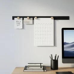 Como Wallnote inkl. magneter - Sort