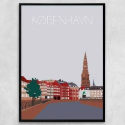 Danmark Plakat - København