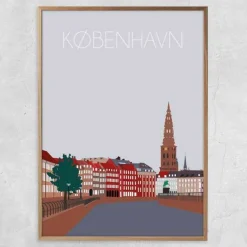 Danmark Plakat - København
