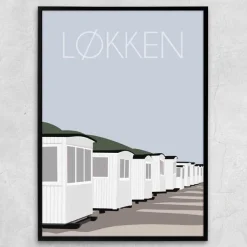 Danmark Plakat - Løkken. Vælg str.