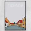 Danmark Plakat - Odense