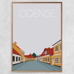 Danmark Plakat - Odense