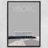 Danmark Plakat - Viborg. Vælg str.