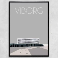 Danmark Plakat - Viborg. Vælg str.