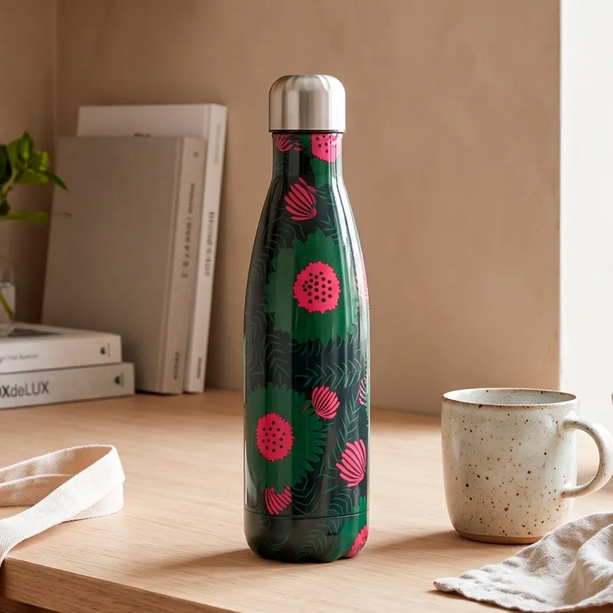 Derrière la Porte drikkedunk i rustfrit stål - Flower Bomb