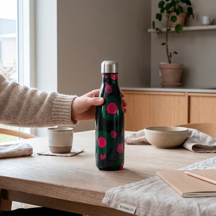 Derrière la Porte drikkedunk i rustfrit stål - Flower Bomb