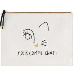 Derrière la Porte toilettaske - J'suis comme chat