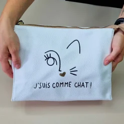 Derrière la Porte toilettaske - J'suis comme chat