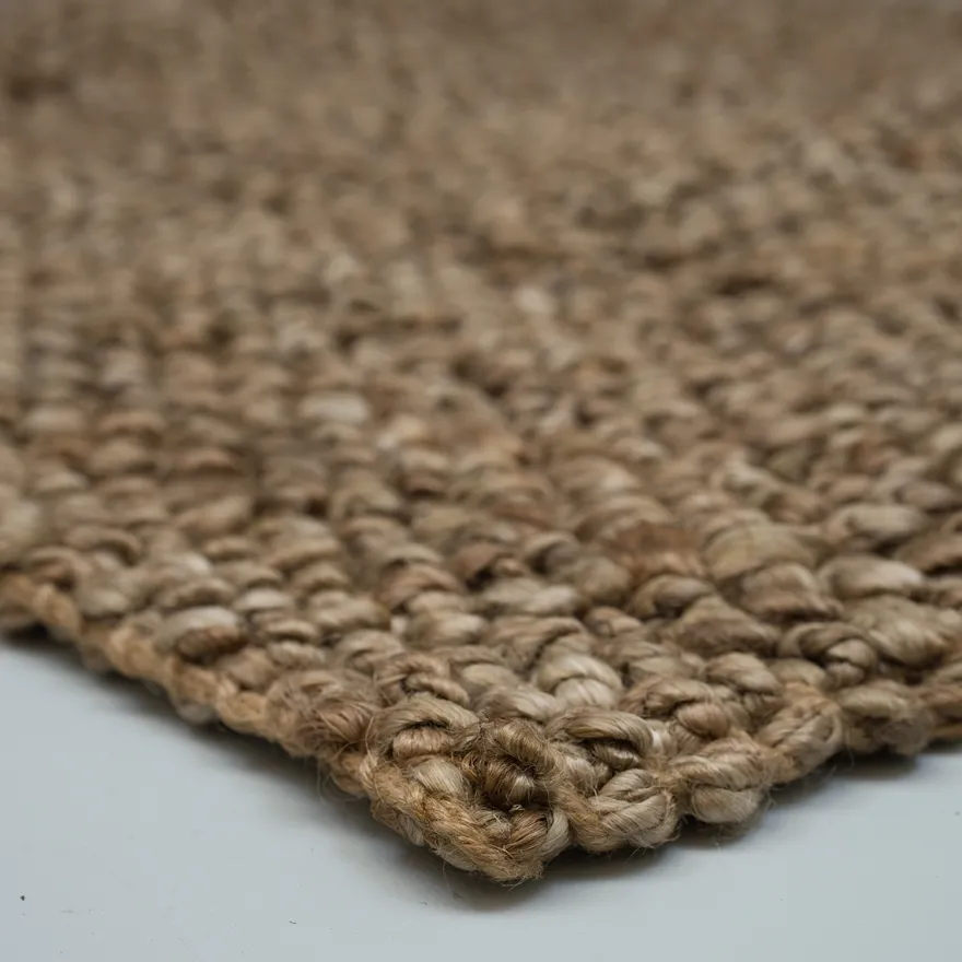Dixie dørmåtte i jute - ALICE - Mørk Natur - 60x90cm