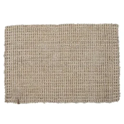 Dixie dørmåtte i jute - Lys Natur 60 x 90 cm.