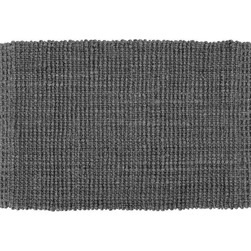 Dixie dørmåtte i jute - Mørkegrå 60 x 90 cm.