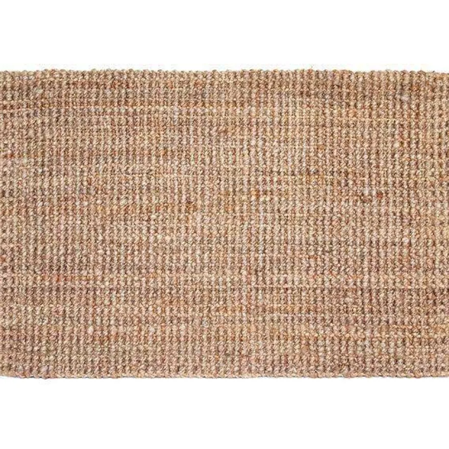Dixie dørmåtte i jute - Mørk Natur, 60 x 90 cm.