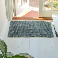 Dixie dørmåtte i jute - Thunder Grey - 60 x 90 cm.