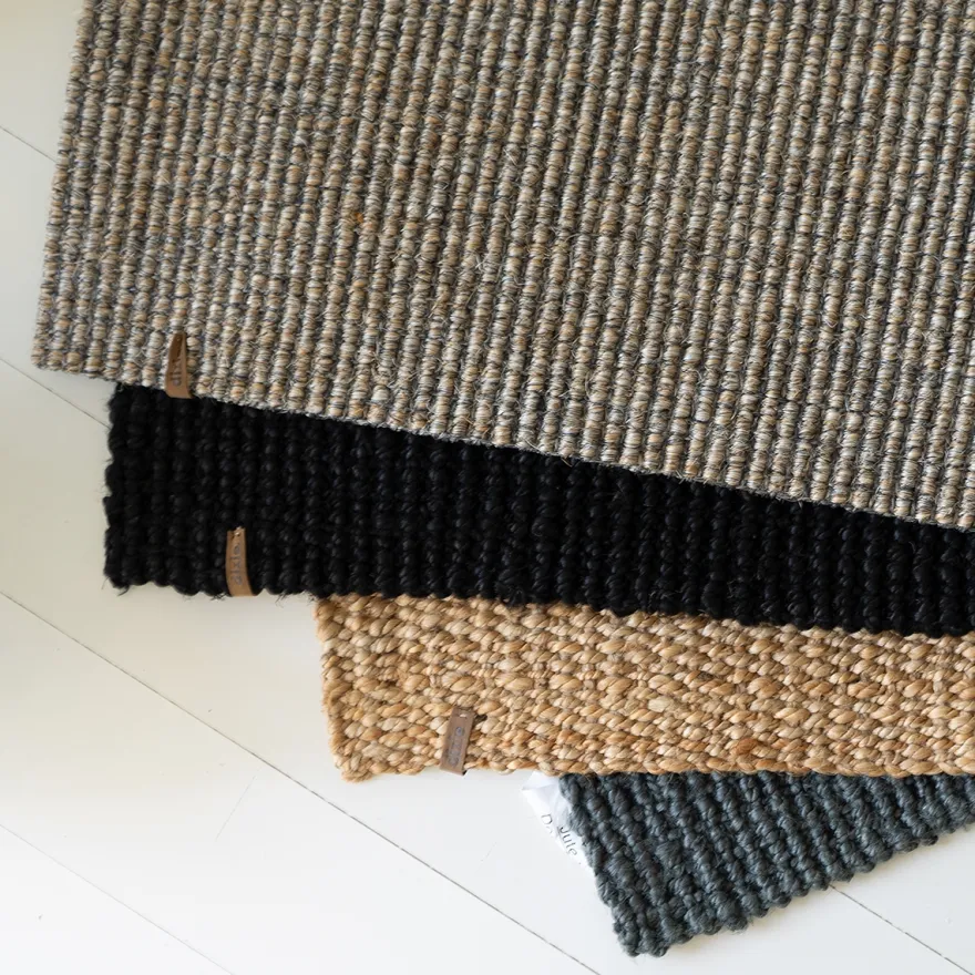 Dixie dørmåtte i jute - Thunder Grey - 60 x 90 cm.