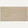 Dixie dørmåtte i Sisal, Beige med kant - 80x150 cm.