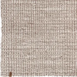Dixie dørmåtte i Sisal, Beige med kant - 80x150 cm.