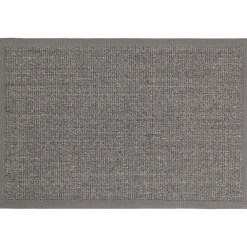 Dixie dørmåtte i Sisal, Dark Grey - 60x90 cm.