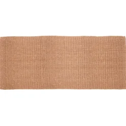 Dixie tæppe i jute - Natur - 80 x 180 cm.