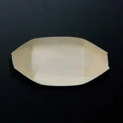 Engangsservice i træ - Både 22 cm - Pakke100 stk