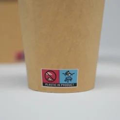Engangsservice - Kaffekopper i Kraftpapir - 50 stk