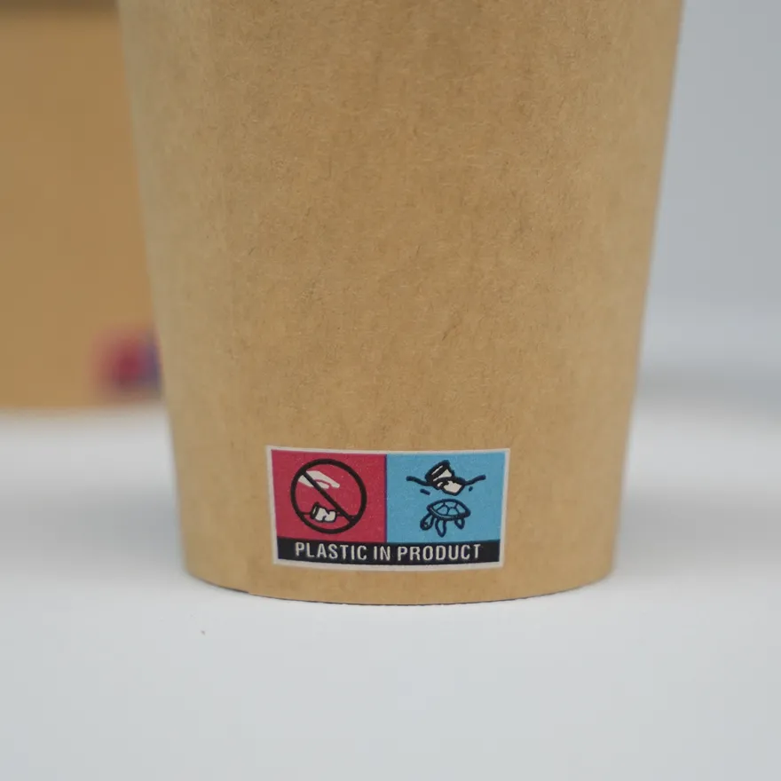 Engangsservice - Kaffekopper i Kraftpapir - 50 stk