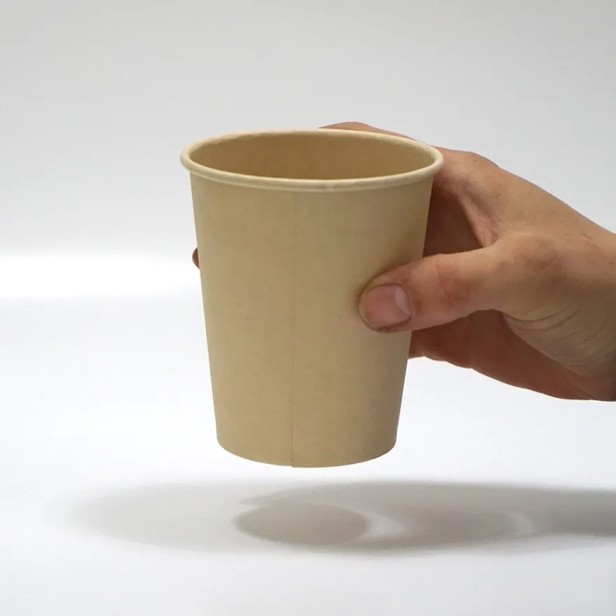 Engangsservice - Kaffekopper i Kraftpapir - 50 stk