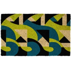 Entryways Dørmåtte i kokos 45x75 cm - Art Deco