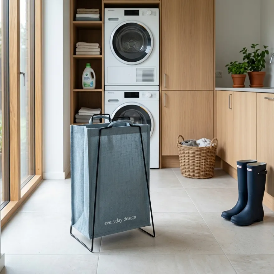 Everyday Design - Jutepose til affaldssortering - Blågrå