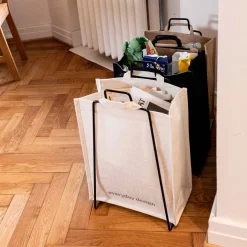 Everyday Design - Jutepose til affaldssortering - Hvid