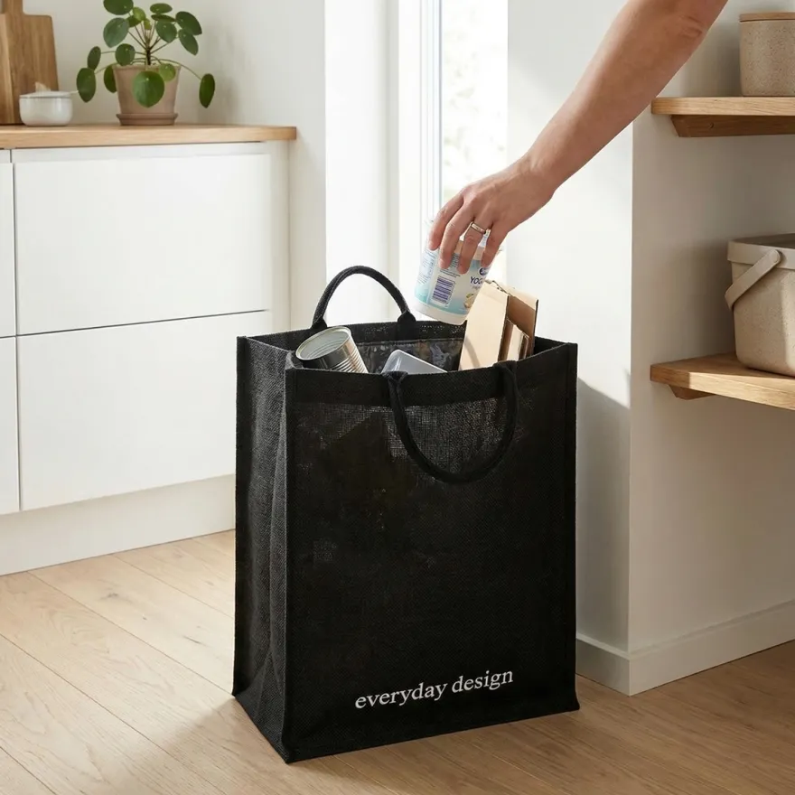 Everyday Design - Jutepose til affaldssortering - Sort