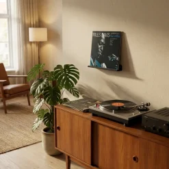 Gallerihylde til LP plader - SORT - SECTOR