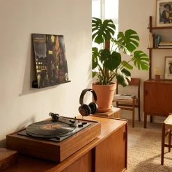 Gallerihylde til LP plader - SORT - SECTOR