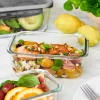 Gastromax Ildfast glasfad med låg - Small - 0,75 L