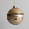Hoff Julekugle i glas - Ø10 cm. - Sidsel, model 4