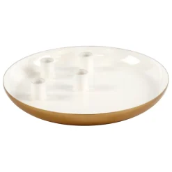 Hoff Lysestage med bakke til 4 lys - Ø25 cm.