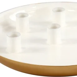 Hoff Lysestage med bakke til 4 lys - Ø25 cm.