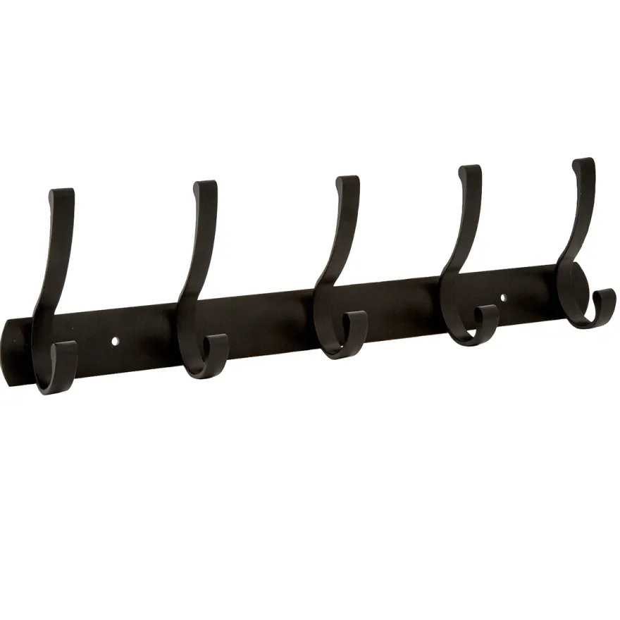 Holmen Rino Knagerække 45 cm - Sort Metal
