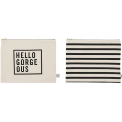 House Doctor Clutch - Canva, Gorgeous. Sæt med 2 stk