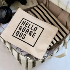 House Doctor Clutch - Canva, Gorgeous. Sæt med 2 stk