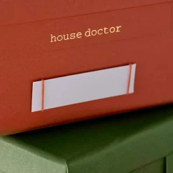 House Doctor Dokumentæsker - Keep - Grøn/Orange