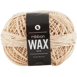 House Doctor gavebånd - Ribbon, Wax. NATUR