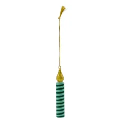 House Doctor Julepynt HDCandle - Grøn, Rosa og Blå (3 stk)