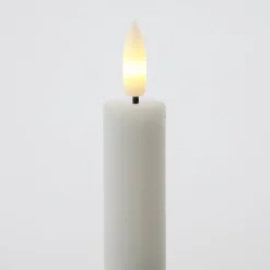 House Doctor LED lys - Hvide Kronelys H 24,5 cm.