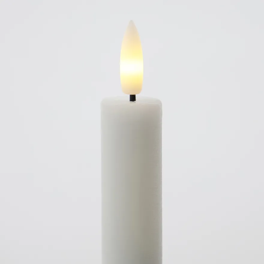 House Doctor LED lys - Hvide Kronelys H 24,5 cm.