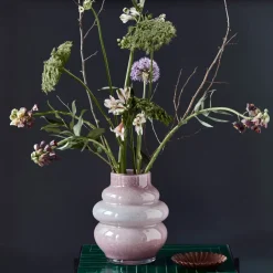 House Doctor PASS vase i lyserød glas
