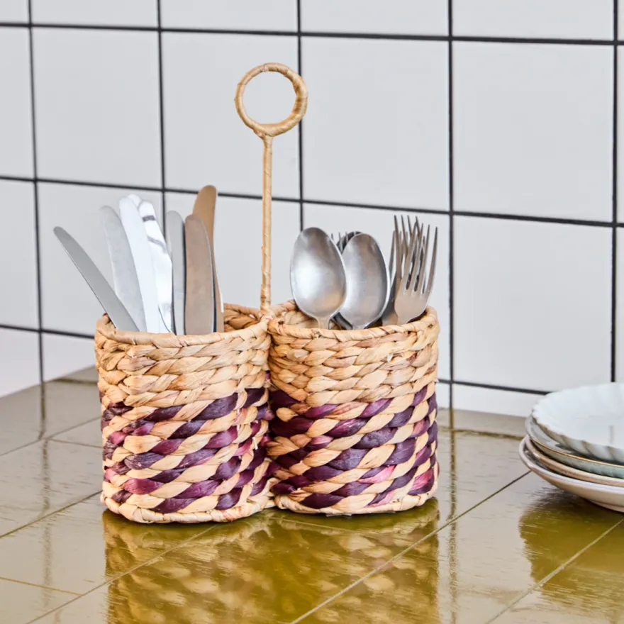 House Doctor Rund Bestikholder - Double, Vandhyacint