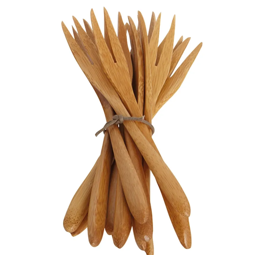 Housedoctor Service i Bambus - Gafler 14 cm