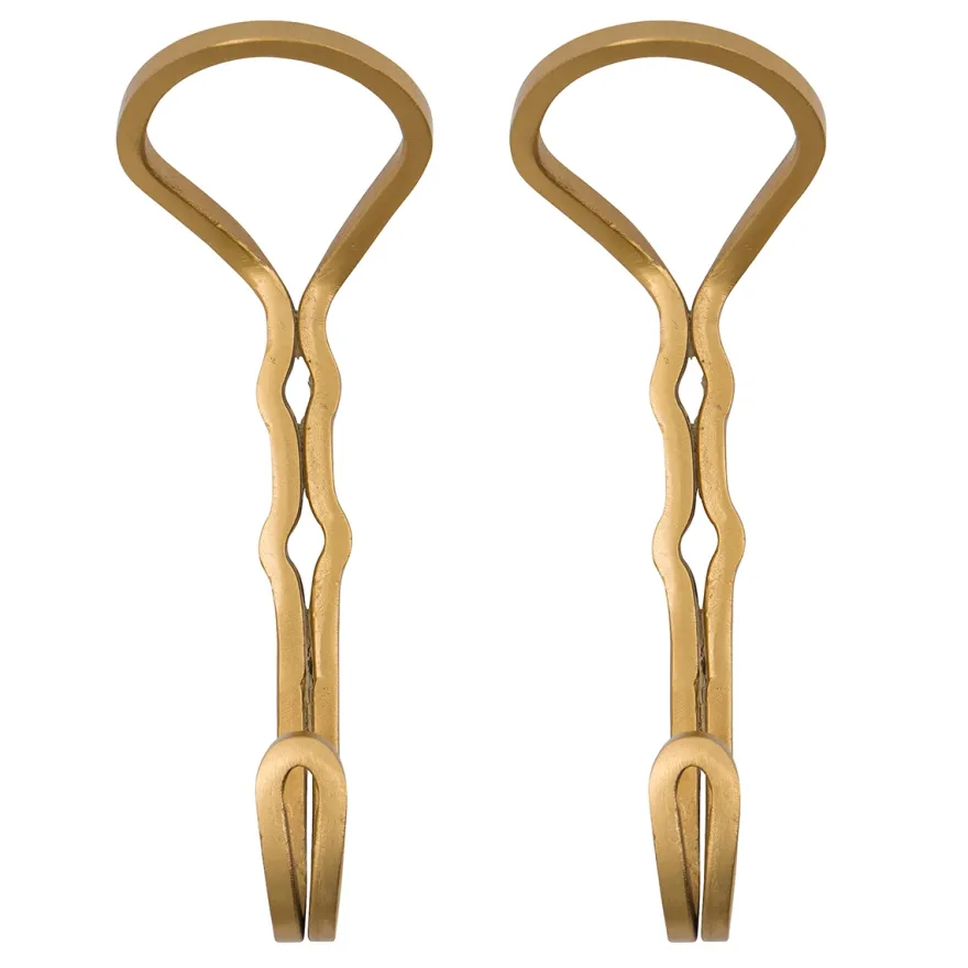 House Doctor store Knager - YRA 2 stk. - Messing