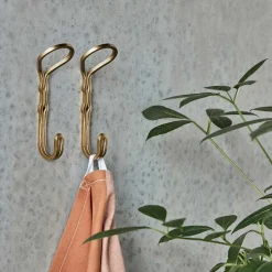 House Doctor store Knager - YRA 2 stk. - Messing