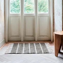 House Doctor Tæppe - Chen i mørkebrun - 60x90 cm
